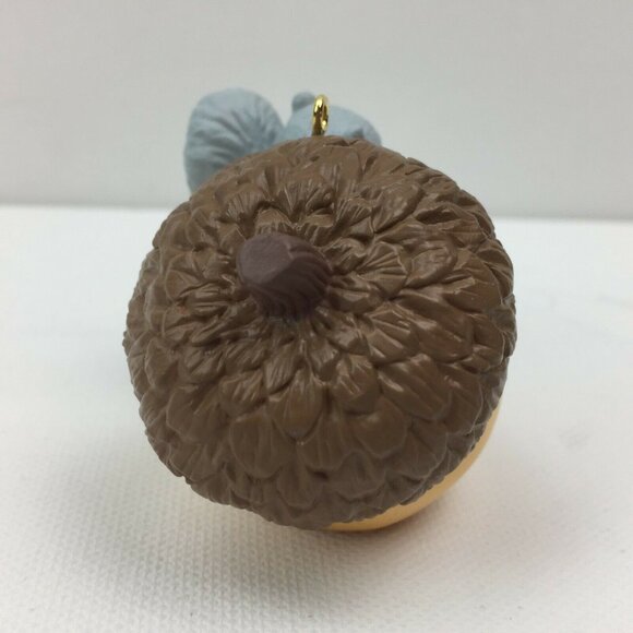 Hallmark Keepsake Squirrel Ornament Collectors Survival Kit '94 Cookie Jar Acorn - Picture 4 of 9
